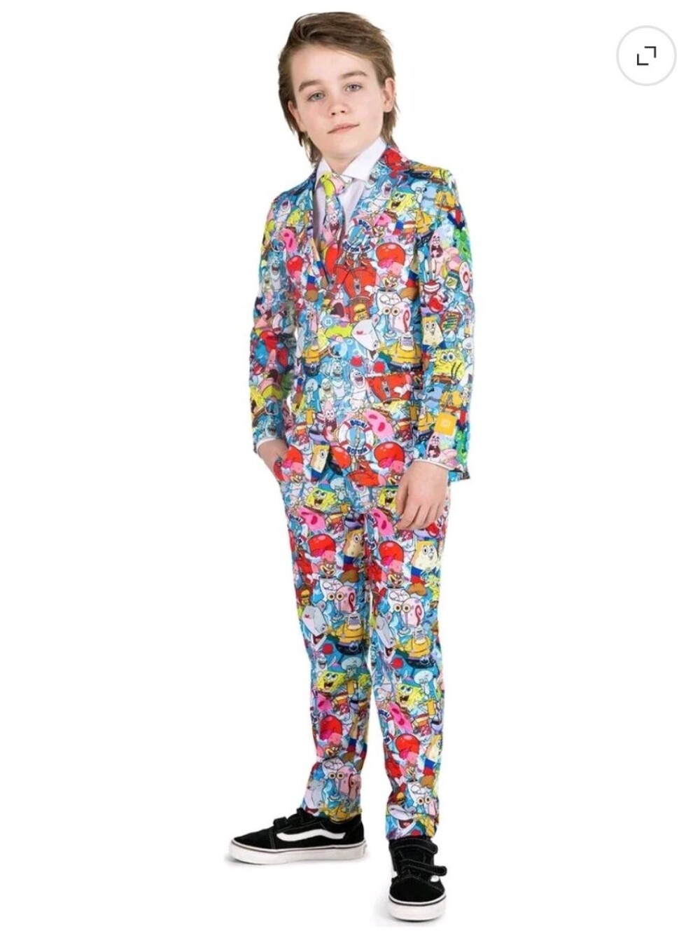 Opposuits SpongeBob Frenzy Slim Fit 3pc Suit Set